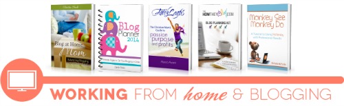 ultimate homemaking ebook bundle, working from home shelf