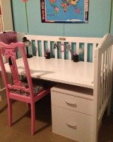 repurposing used baby cribs