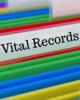 vital records and important documents