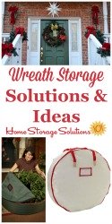 Wreath Storage Solutions & Ideas