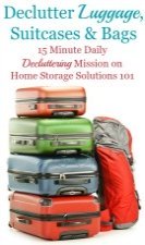 Declutter Luggage