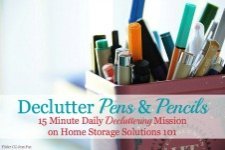 Decluttering Pens And Pencils