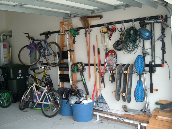 Ideas and suggestions of what to do with fitness and sports equipment that you decide to declutter from your home {featured on Home Storage Solutions 101}