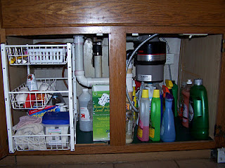 Under Kitchen Sink Cabinet Organization: Ideas You Can Use