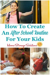 How To Create An After School Routine How To Create An After School Routine