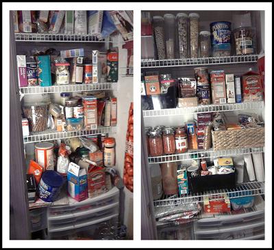 Kitchen Pantry Organization Ideas: Before and After Photos