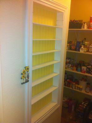 Empty shelves