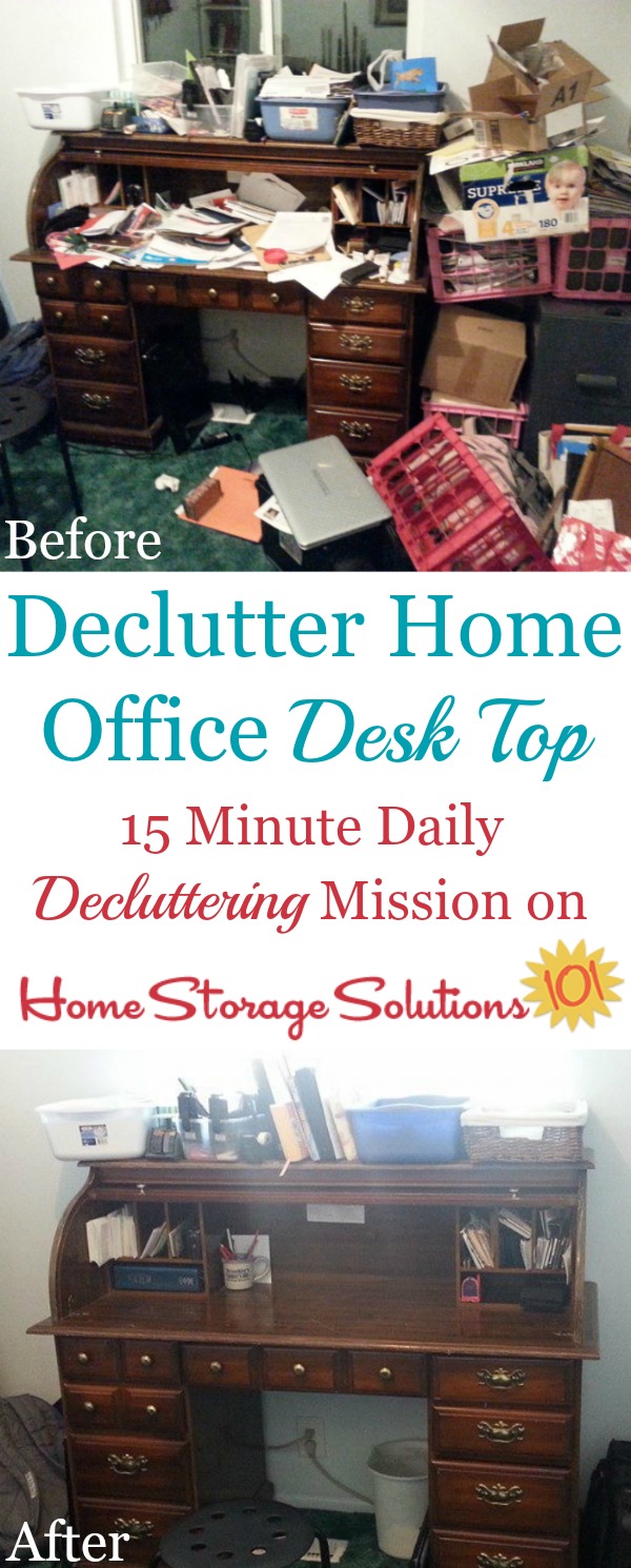 How To Clean Your Desk Clutter Make It A Habit