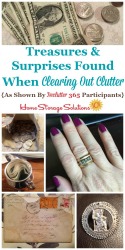 Treasures & Surprises Found When Clearing Out Clutter Treasures & Surprises Found When Clearing Out Clutter