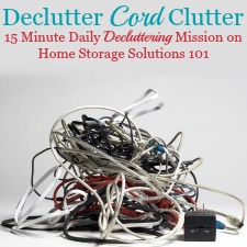 Charger, Cable & Cord Clutter