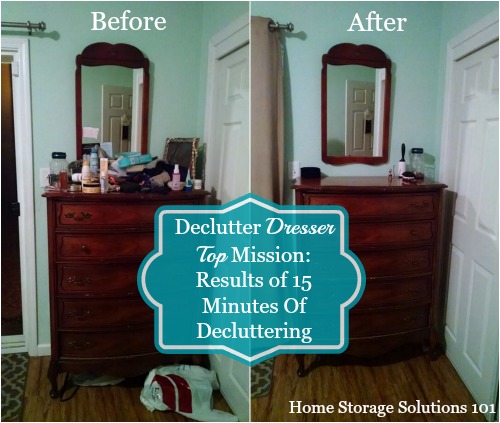 How To Declutter Your Dresser Top