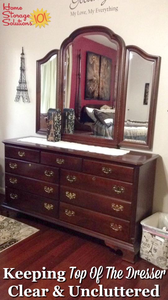 How To Declutter Your Dresser Top