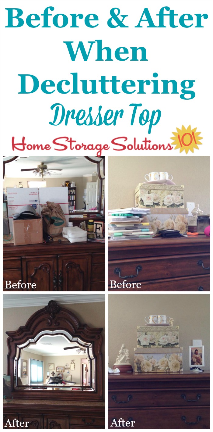 How To Declutter Your Dresser Top