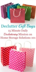 Declutter Gift Bags