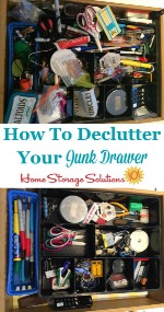 How to declutter your junk drawer