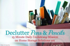 Declutter Pens And Pencils