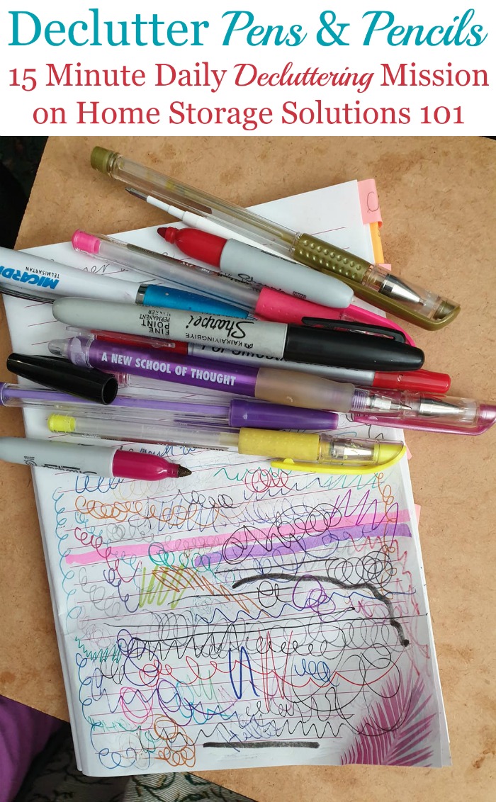 My Favorite Pens for Planners - Get Organized HQ