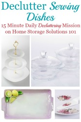 Declutter Serving Dishes Declutter Serving Dishes