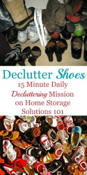 How To Declutter Shoes