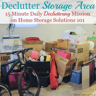 My Best Tips to Declutter Your Storage Room