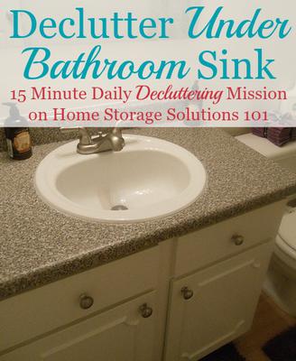 6 Under-Sink Storage Ideas That Will Bring Peace to Your Bathroom  Under  bathroom sink storage, Under sink storage, Under sink storage ideas