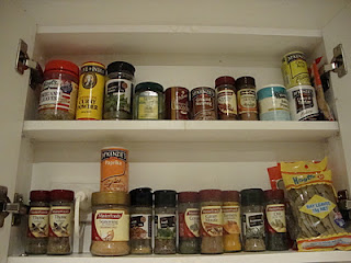 Spice cabinet - after