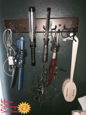 How To Make A Hot Hair Tools Organizer