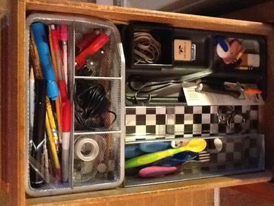 How to Organize a Junk Drawer - Thistlewood Farm