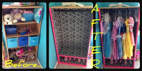 dress up clothes organizer