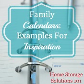 family calendars hall of fame