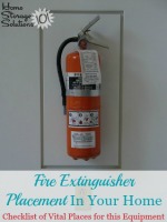 Fire Extinguisher Placement Guidelines