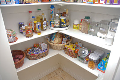 Simple pantry storage solutions