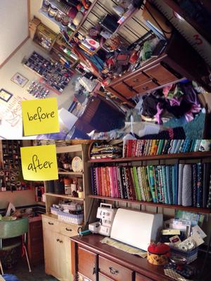 How To Declutter Craft Room Or Crafting Area
