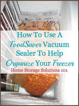 FoodSaver Zipper Bags 101 