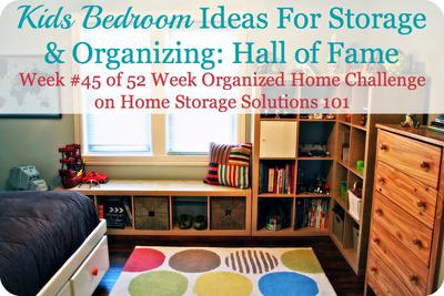 kids bedroom organization