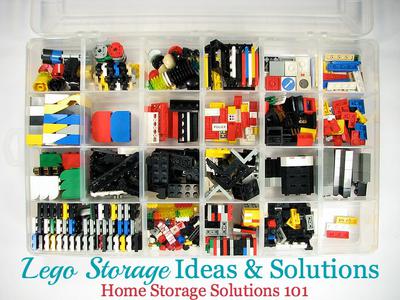 Small LEGO Storage - This Simple Home