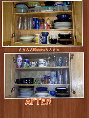 Organize Kitchen Cabinets Hall Of Fame: Before & After Pictures