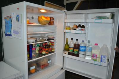 Fridge after