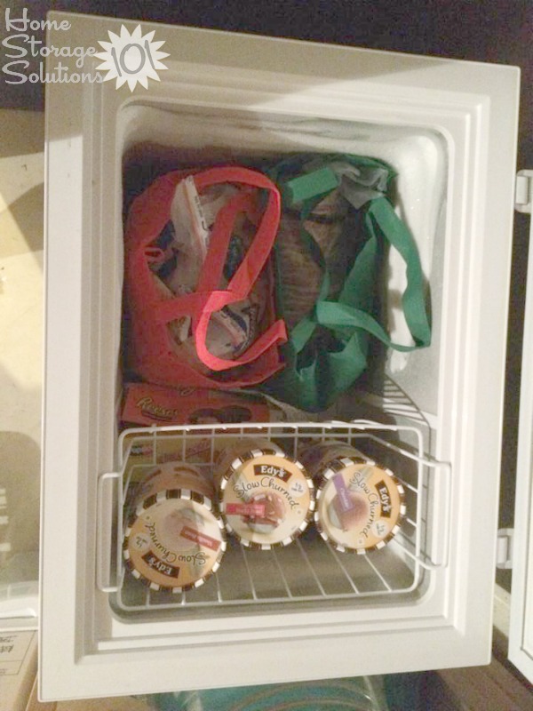 How I Organise My Chest Freezer