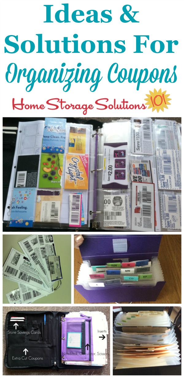 How To Organize Coupons So You Can Find And Use Them When You Want