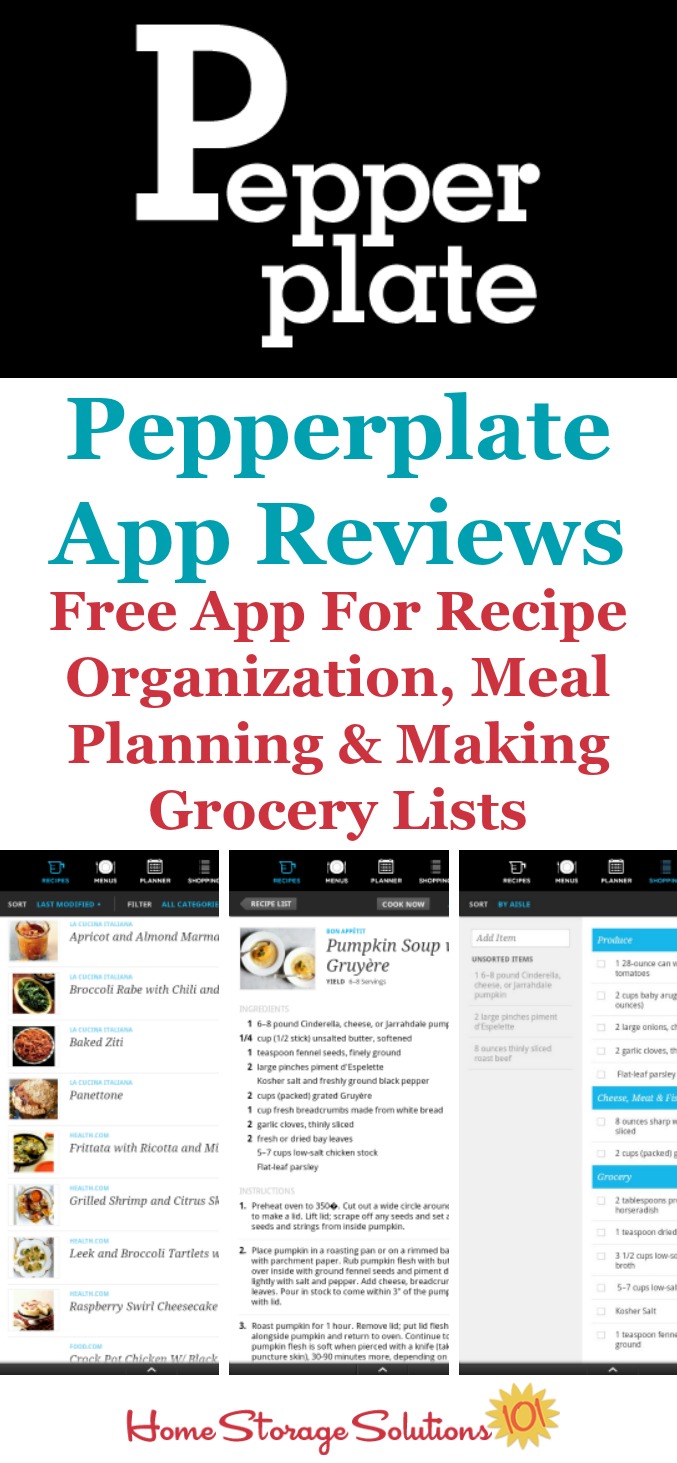 make a grocery list online