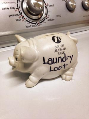 Laundry Change Jar Or Holder: Ideas To Keep Loose Change Found In Clothes