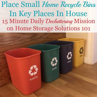 Waste or Recycle Bins - Crystal Cabinets