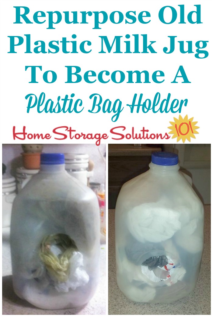 DIY Plastic Bag Dispenser - Grocery Bag Holder  Diy plastic bag holder, Diy  grocery bag holder, Plastic bag dispenser