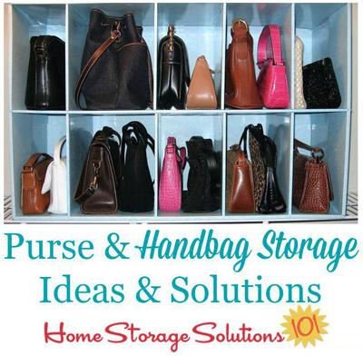 purse organizer ideas