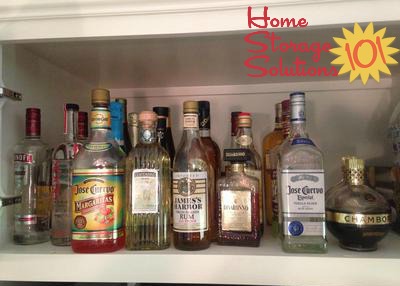 Kitchen Liquor Cabinet