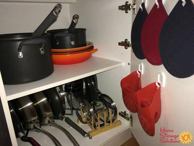 10 Awesome Tips for Organizing Pots and Pans- A Cultivated Nest