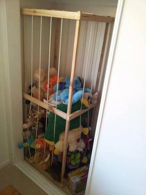 cargo net for stuffed animals