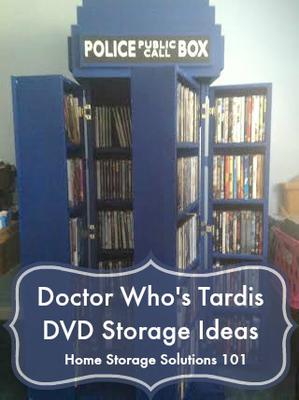 Tardis Dvd Storage Ideas For Doctor Who