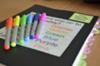 A colourful diary encourages the kids to use it